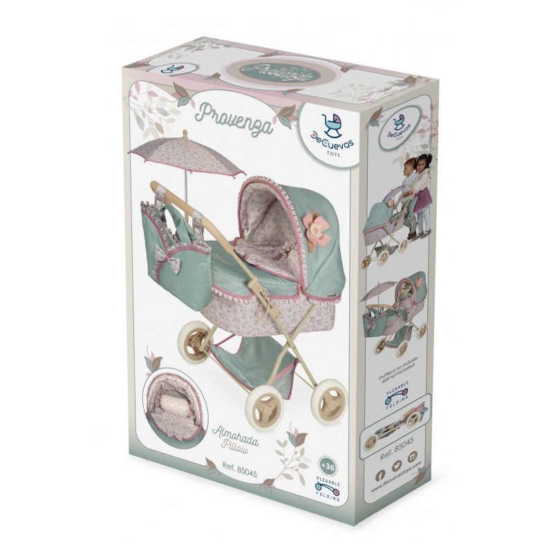 Kinderplay Carrozzina Per Bambole Regolabile, Gondola 2in1 Passeggino - Foto 5