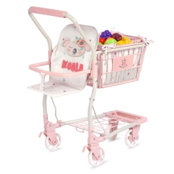 Carrello del supermercato Koala con accessori e portabebè DeCuevas 52179