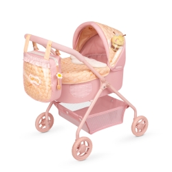 Carrozzina per bambole Il mio primo passeggino con peluche Honey DeCuevas 86070