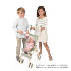 Passeggino per bambole con seduta XL pieghevole Botanic DeCuevas 90168 | DeCuevas Toys