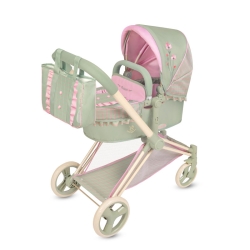 Passeggino pieghevole 3x1 per bambole con borsa Botanic DeCuevas 81768