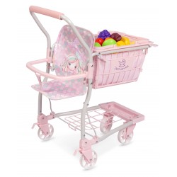 Carrello Spesa Giocattolo Supermercato Bambini Colori Assortiti