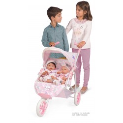 Passeggino per Bambole Sedia Gemellare Ocean Fantasy DeCuevas Toys 90341 | DeCuevas Toys