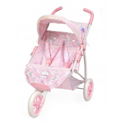 Passeggino per Bambole Sedia Gemellare Ocean Fantasy DeCuevas Toys 90341